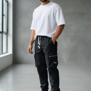 White oversized T-shirt