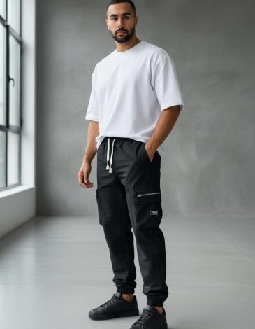 White oversized T-shirt